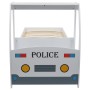 Cama infantil coche de policía colchón 7 zonas H3 90x200 cm de vidaXL, Cunas y camas para niños - Ref: Foro24-278787, Precio:...