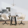 Swivel dining chairs 2 pcs cream velvet by , dining chairs - Ref: Foro24-3103386, Price: 174,70 €, Discount: %