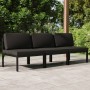 3-Sitzer-Gartensofa mit anthrazitgrauen Aluminiumkissen von , Gartensets - Ref: Foro24-3107783, Preis: 494,01 €, Rabatt: %