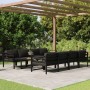 Garden furniture set 9 pieces and anthracite gray aluminum cushions by , Garden sets - Ref: Foro24-3107807, Price: 1,00 €, Di...