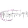 Set muebles de jardín 6 pzas y cojines aluminio gris antracita de , Conjuntos de jardín - Ref: Foro24-3107811, Precio: 823,86...