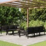 Set muebles de jardín 7 pzas y cojines aluminio gris antracita de , Conjuntos de jardín - Ref: Foro24-3107805, Precio: 907,65...