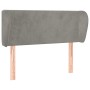 Cabecero de terciopelo gris claro 103x23x78/88 cm de , Cabeceros y pies de cama - Ref: Foro24-3116906, Precio: 48,99 €, Descu...