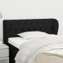 Black fabric headboard 103x23x78/88 cm by , Headboards and footboards - Ref: Foro24-3117472, Price: 55,50 €, Discount: %