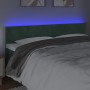 Cabecero con LED de terciopelo verde oscuro 180x5x78/88 cm de , Cabeceros y pies de cama - Ref: Foro24-3121395, Precio: 71,01...