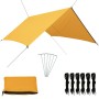 Yellow outdoor tarpaulin 3x2.85 m by vidaXL, Umbrellas - Ref: Foro24-92241, Price: 29,11 €, Discount: %