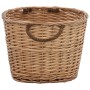 Firewood basket with carrying handles natural willow 58x42x29cm by vidaXL, Firewood bags and holders - Ref: Foro24-286982, Pr...