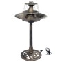 Green plastic bird bath fountain 50x91 cm by vidaXL, Birdbaths - Ref: Foro24-48233, Price: 72,61 €, Discount: %