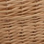 Firewood basket with carrying handles natural willow 58x42x29cm by vidaXL, Firewood bags and holders - Ref: Foro24-286982, Pr...