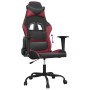 Gaming-Stuhl aus schwarzem und weinrotem Kunstleder von , Gaming-Stühle - Ref: Foro24-3143648, Preis: 121,99 €, Rabatt: %