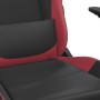 Silla gaming cuero sintético negro y rojo vino tinto de , Sillones para videojuegos - Ref: Foro24-3143648, Precio: 121,69 €, ...