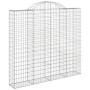 Gabion baskets 25 pcs arch shape iron 200x50x180/200 cm by , Pots and planters - Ref: Foro24-3146420, Price: 3,00 €, Discount: %