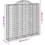 Gabion baskets 25 pcs arch shape iron 200x50x180/200 cm by , Pots and planters - Ref: Foro24-3146420, Price: 3,00 €, Discount: %