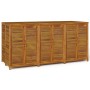 Garden storage box solid acacia wood 210x87x104 cm by , Outdoor storage boxes - Ref: Foro24-3155243, Price: 662,99 €, Discoun...