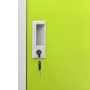 Locker cabinets 2 units of gray and green steel 90x45x92.5 cm by vidaXL, Lockers and storage cabinets - Ref: Foro24-3095226, ...