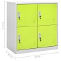 Locker cabinets 2 units of gray and green steel 90x45x92.5 cm by vidaXL, Lockers and storage cabinets - Ref: Foro24-3095226, ...