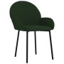 Dining chairs 2 units dark green velvet by , dining chairs - Ref: Foro24-344765, Price: 101,81 €, Discount: %