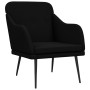 Black fabric armchair 63x76x80 cm by , Armchairs - Ref: Foro24-351476, Price: 82,13 €, Discount: %