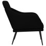 Black fabric armchair 63x76x80 cm by , Armchairs - Ref: Foro24-351476, Price: 82,13 €, Discount: %