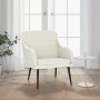 Cream velvet armchair 63x76x80 cm by , Armchairs - Ref: Foro24-351443, Price: 104,10 €, Discount: %