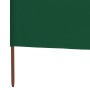 3-panel beach windshield green fabric 400x160 cm by , Umbrellas - Ref: Foro24-47149, Price: 70,99 €, Discount: %