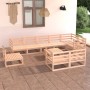 Juego de muebles de jardín 10 piezas madera maciza de pino de , Conjuntos de jardín - Ref: Foro24-3075679, Precio: 501,63 €, ...