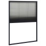 Mosquitera plisada para ventanas aluminio antracita 80x120cm de , Mosquiteras para ventanas - Ref: Foro24-148665, Precio: 35,...