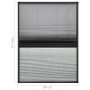 Mosquitera plisada para ventanas aluminio con sombra 80x120 cm de , Mosquiteras para ventanas - Ref: Foro24-148684, Precio: 4...