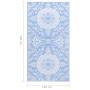 Baby blue PP outdoor rug 120x180 cm by , Outdoor protectors - Ref: Foro24-310453, Price: 27,37 €, Discount: %