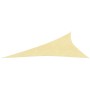 Beige HDPE sail awning 160 g/m² 3x4x5 m by , Umbrellas - Ref: Foro24-311146, Price: 22,99 €, Discount: %