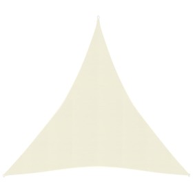 Toldo de vela HDPE color crema 160 g/m² 5x7x7 m de , Sombrillas - Ref: Foro24-311209, Precio: 42,99 €, Descuento: %