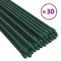 Garden plant stakes 30 units green steel 90 cm by , Trellises and plant supports - Ref: Foro24-319368, Price: 36,37 €, Discou...