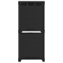 Shelving with 4 black fabric cubes 69x30x72.5 cm by , Bookcases and shelves - Ref: Foro24-322598, Price: 19,36 €, Discount: %