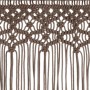 Taupe gray cotton macrame curtain 140x240 cm by , Curtains and curtains - Ref: Foro24-323981, Price: 47,76 €, Discount: %