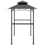 Seitenregal für Grillpavillon, anthrazitfarbener Stahl, 240 x 150 x 243 cm von , Zelte und Pavillons - Ref: Foro24-360140, Pr...