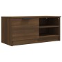 Muebles para TV 2 uds contrachapado marrón roble 80x35x36,5 cm de , Muebles TV - Ref: Foro24-817122, Precio: 106,56 €, Descue...