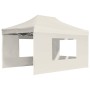 Carpa plegable profesional con paredes aluminio crema 4,5x3 m de , Carpas y cenadores - Ref: Foro24-45496, Precio: 287,62 €, ...