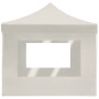 Carpa plegable profesional con paredes aluminio crema 4,5x3 m de , Carpas y cenadores - Ref: Foro24-45496, Precio: 287,62 €, ...