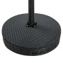 Black synthetic rattan garden table 60.5x106 cm by , Garden tables - Ref: Foro24-45856, Price: 104,37 €, Discount: %