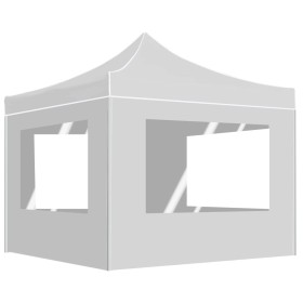 Professional folding tent with white aluminum walls 2x2 m by , Tents and gazebos - Ref: Foro24-48934, Price: 173,10 €, Discou...