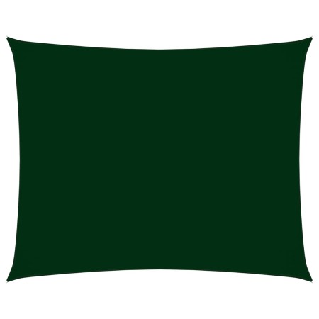 Rectangular sail awning Oxford fabric dark green 2x3.5 m by , Umbrellas - Ref: Foro24-135476, Price: 32,68 €, Discount: %