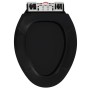 Black Quick Release Soft Close Toilet Lid by , Toilet and bidet seats - Ref: Foro24-145020, Price: 24,93 €, Discount: %