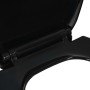 Black Quick Release Soft Close Toilet Lid by , Toilet and bidet seats - Ref: Foro24-145020, Price: 24,93 €, Discount: %