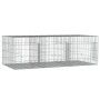 Jaula para conejos 3 paneles hierro galvanizado 163x79x54 cm de , Jaulas y habitáculos para animales pequeños - Ref: Foro24-1...