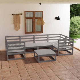 Garden furniture set 7 pieces solid pine wood by , Garden sets - Ref: Foro24-3076246, Price: 368,95 €, Discount: %