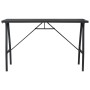 Mesa alta de jardín vidrio templado 180x60x110 cm de vidaXL, Mesas de jardín - Ref: Foro24-48122, Precio: 192,78 €, Descuento: %