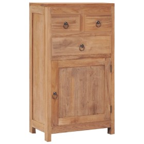 Solid teak wood sideboard 50x30x90 cm by , Sideboards - Ref: Foro24-287237, Price: 210,76 €, Discount: %