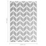 Gray PP outdoor rug 120x180 cm by , Outdoor protectors - Ref: Foro24-316949, Price: 25,49 €, Discount: %