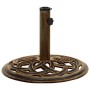 Bronze cast iron parasol base 44x44x31 cm by , Umbrella bases - Ref: Foro24-317758, Price: 57,51 €, Discount: %