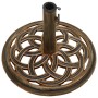 Bronze cast iron parasol base 44x44x31 cm by , Umbrella bases - Ref: Foro24-317758, Price: 57,51 €, Discount: %